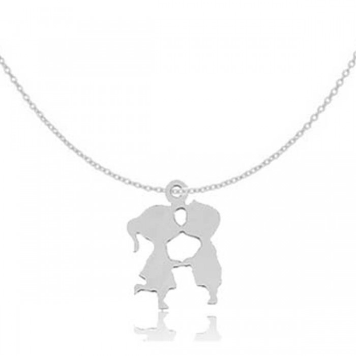 Lantisor model copii, baiat si fata - argint 925