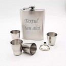 Set Sticla 4 Pahare, Palnie, Sah, Cutie Speciala Tabla De Sah, Piese De Sah, Sticla 8 Oz, Sticla Personalizata