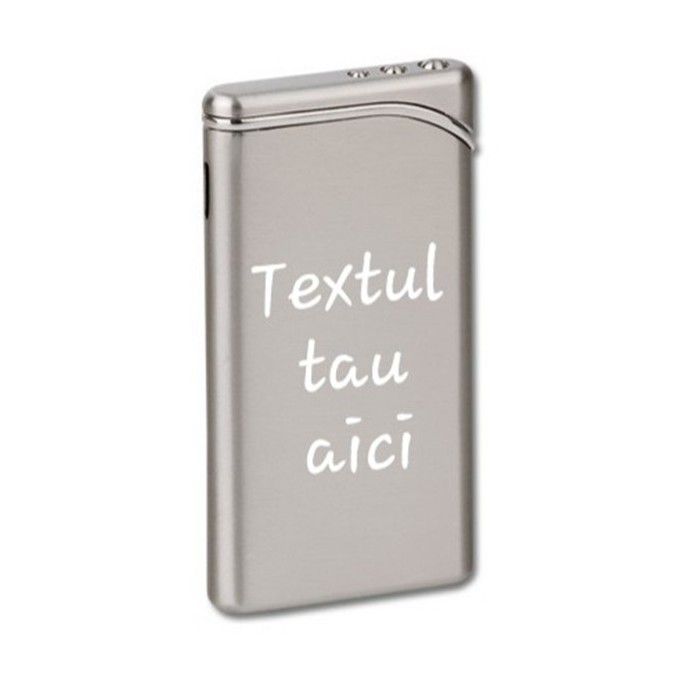 Bricheta Personalizata, Metalica, Gravata cu Textul Tau